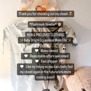 NEW & PRELOVED CLOTHING
✨Baby Drip • Occasional Mom Fits ✨